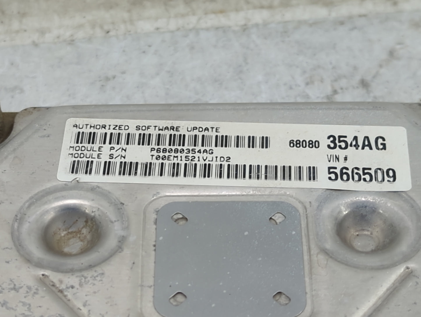 2011-2012 Dodge Journey PCM Engine Control Computer ECU ECM PCU OEM P/N:P68080354AG P05150618AB, 68080354AG Fits Fits 2011 2