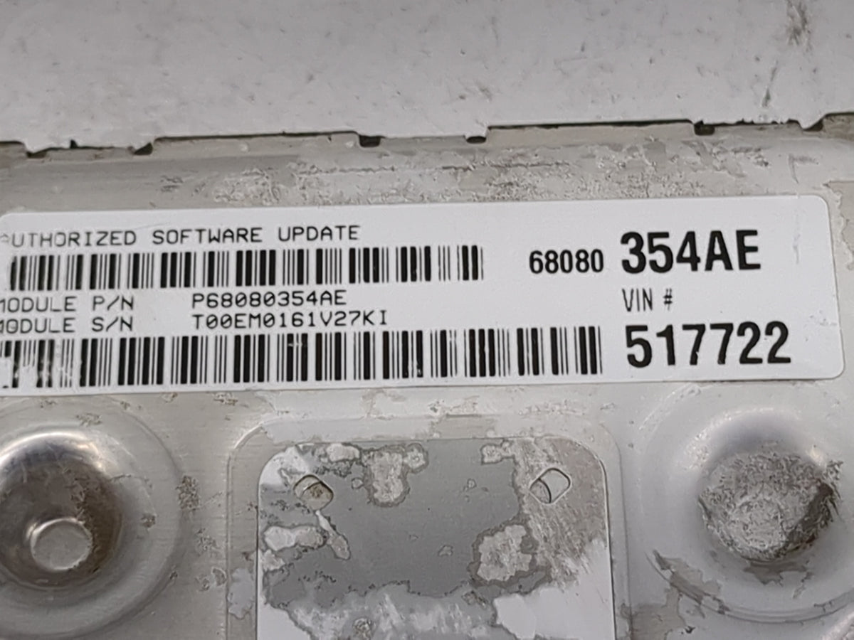 2011-2012 Dodge Journey PCM Engine Control Computer ECU ECM PCU OEM P/N:P05150618AB P68080354AE Fits 2011 2012 OEM Used Auto