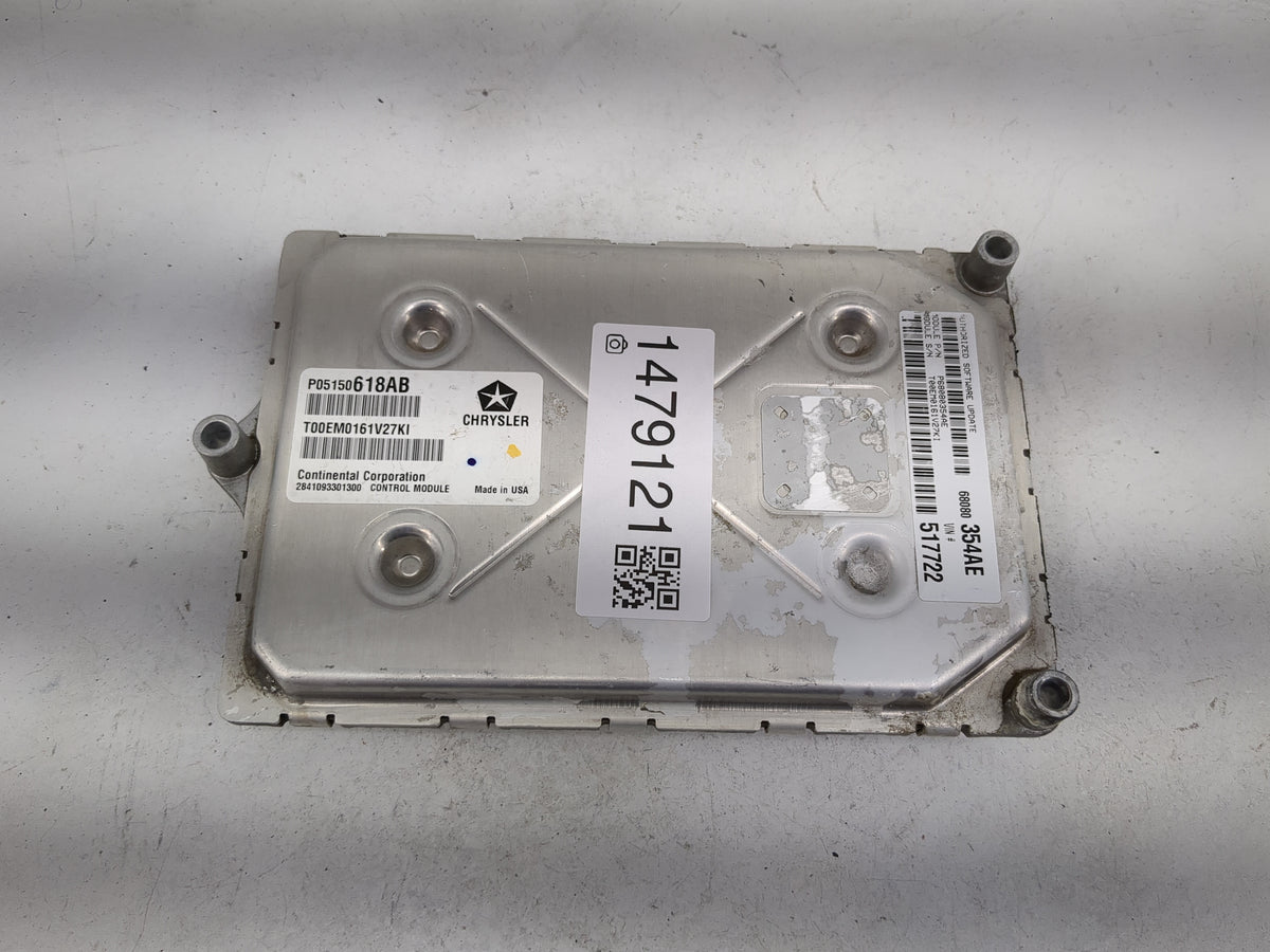 2011-2012 Dodge Journey PCM Engine Control Computer ECU ECM PCU OEM P/N:P05150618AB P68080354AE Fits 2011 2012 OEM Used Auto