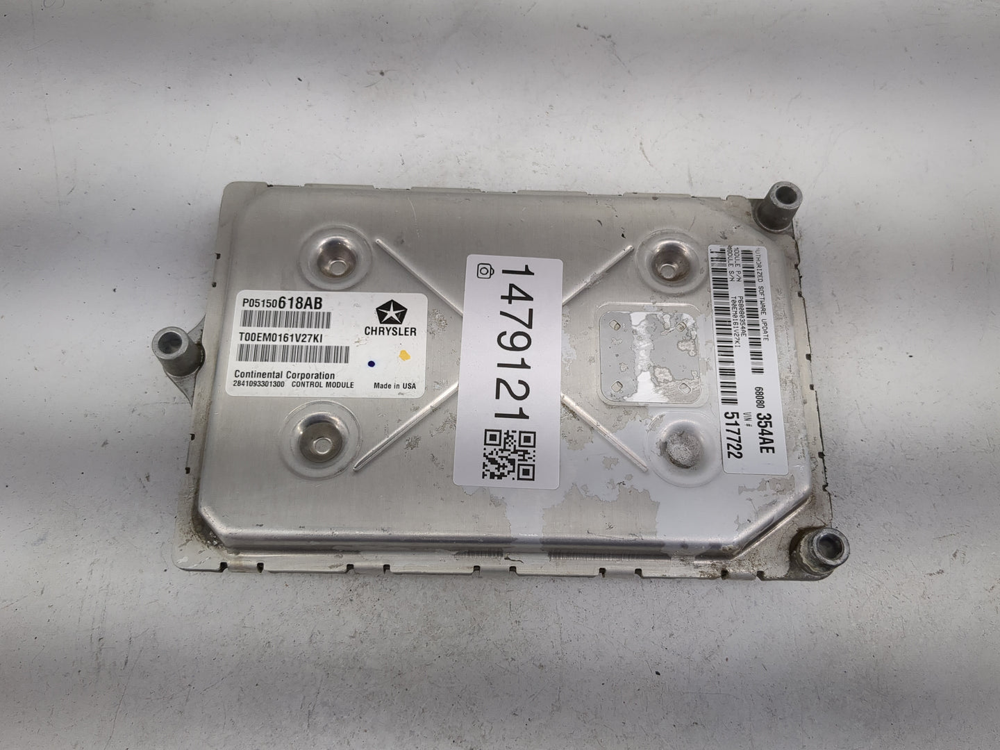 2011-2012 Dodge Journey PCM Engine Control Computer ECU ECM PCU OEM P/N:P05150618AB P68080354AE Fits Fits 2011 2012 OEM Used