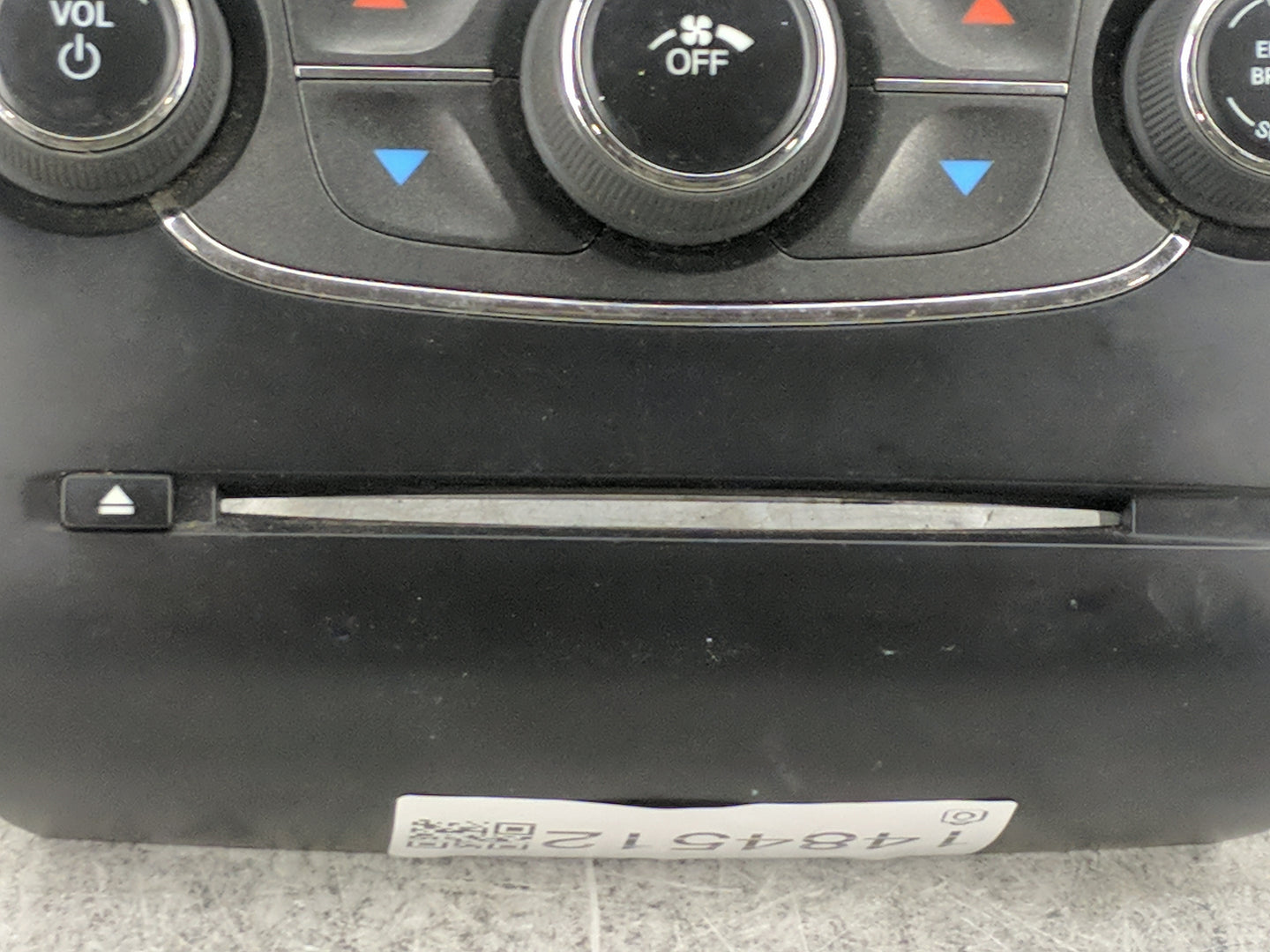 2011-2017 Dodge Journey Climate Control Module Temperature AC/Heater Replacement P/N:1RK581X9AC Fits OEM Used Auto Parts - O
