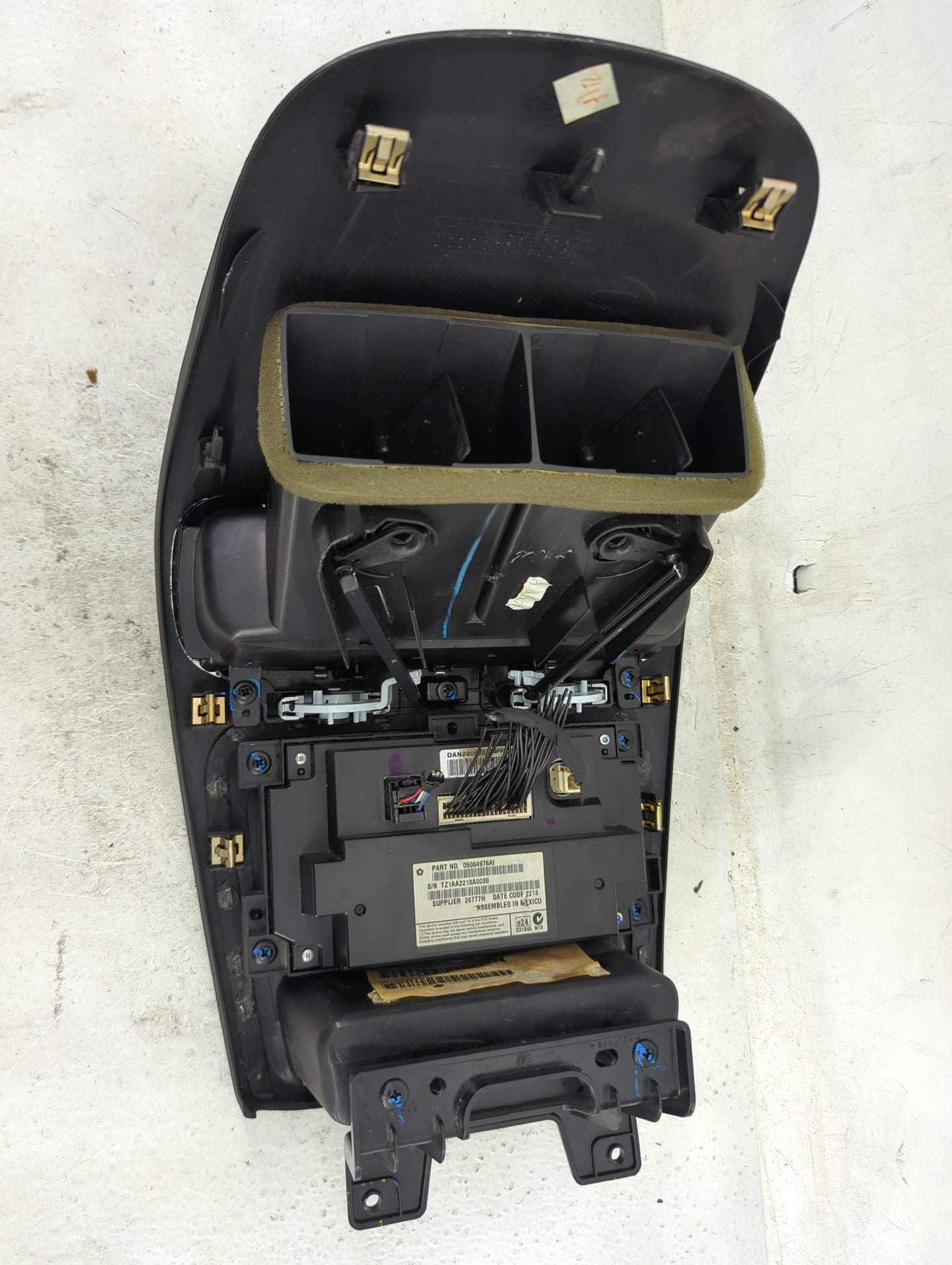 2011 Dodge Journey Climate Control Module Temperature AC/Heater Replacement P/N:05064876AI TZ1AA2213A0038 Fits OEM Used Auto