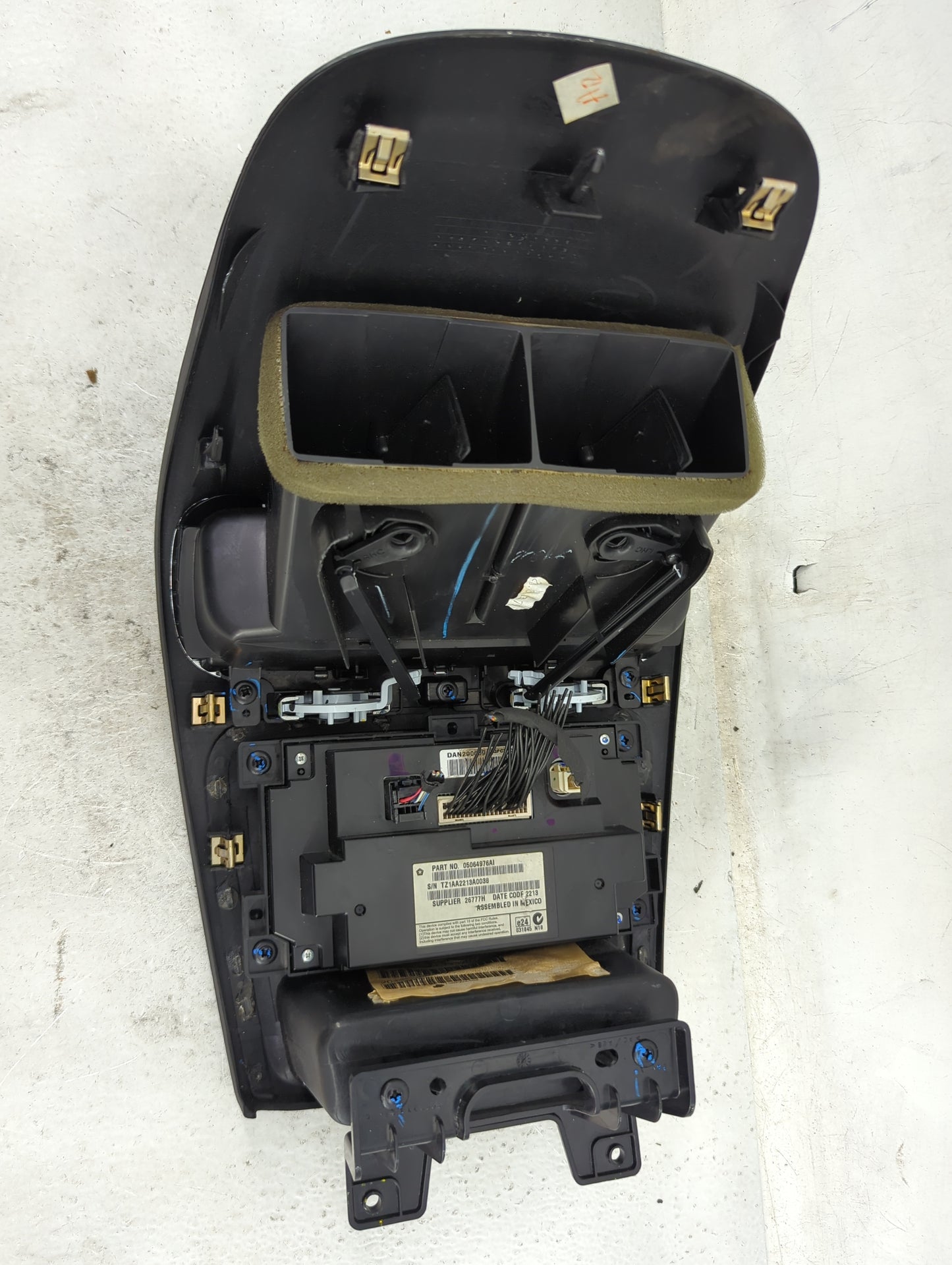 2011 Dodge Journey Climate Control Module Temperature AC/Heater Replacement P/N:05064876AI TZ1AA2213A0038 Fits OEM Used Auto
