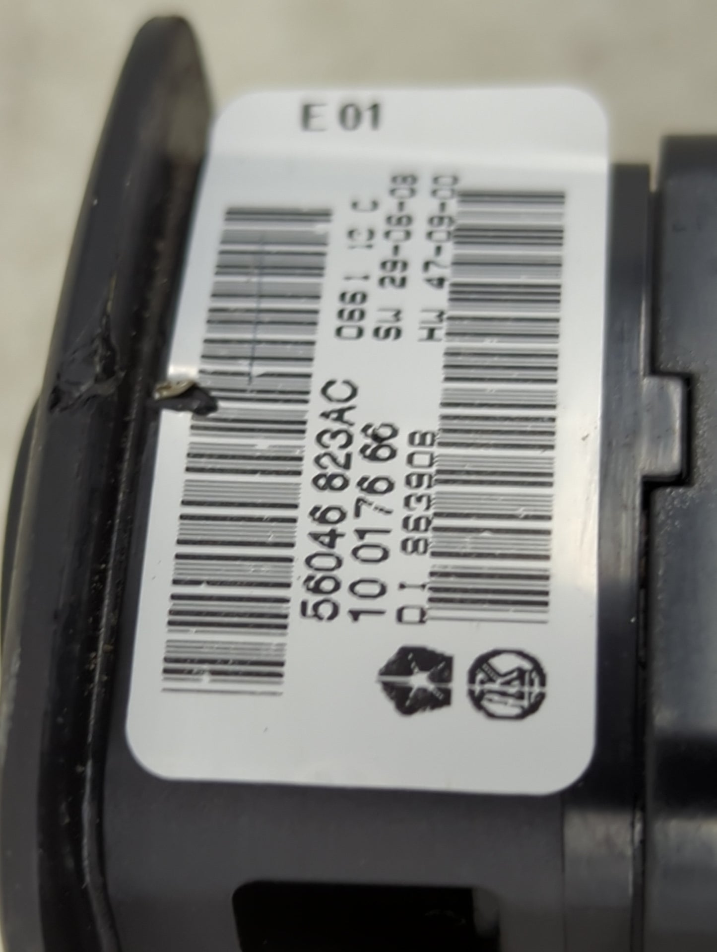 2011-2019 Dodge Journey Master Power Window Switch Replacement Driver Side Left P/N:56046823AC 06611CC Fits OEM Used Auto Pa