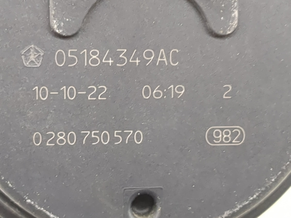 2011-2019 Dodge Journey Throttle Body P/N:05184349AC 0280750570 Fits OEM Used Auto Parts - Oemusedautoparts1.com