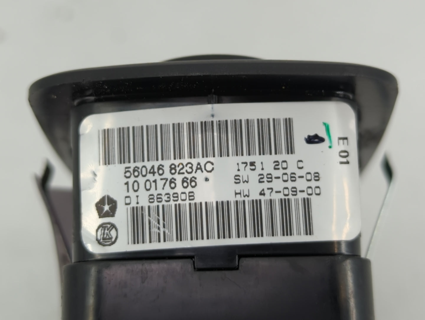 2011-2019 Dodge Journey Master Power Window Switch Replacement Driver Side Left P/N:56046823AC 68139805AB Fits OEM Used Auto