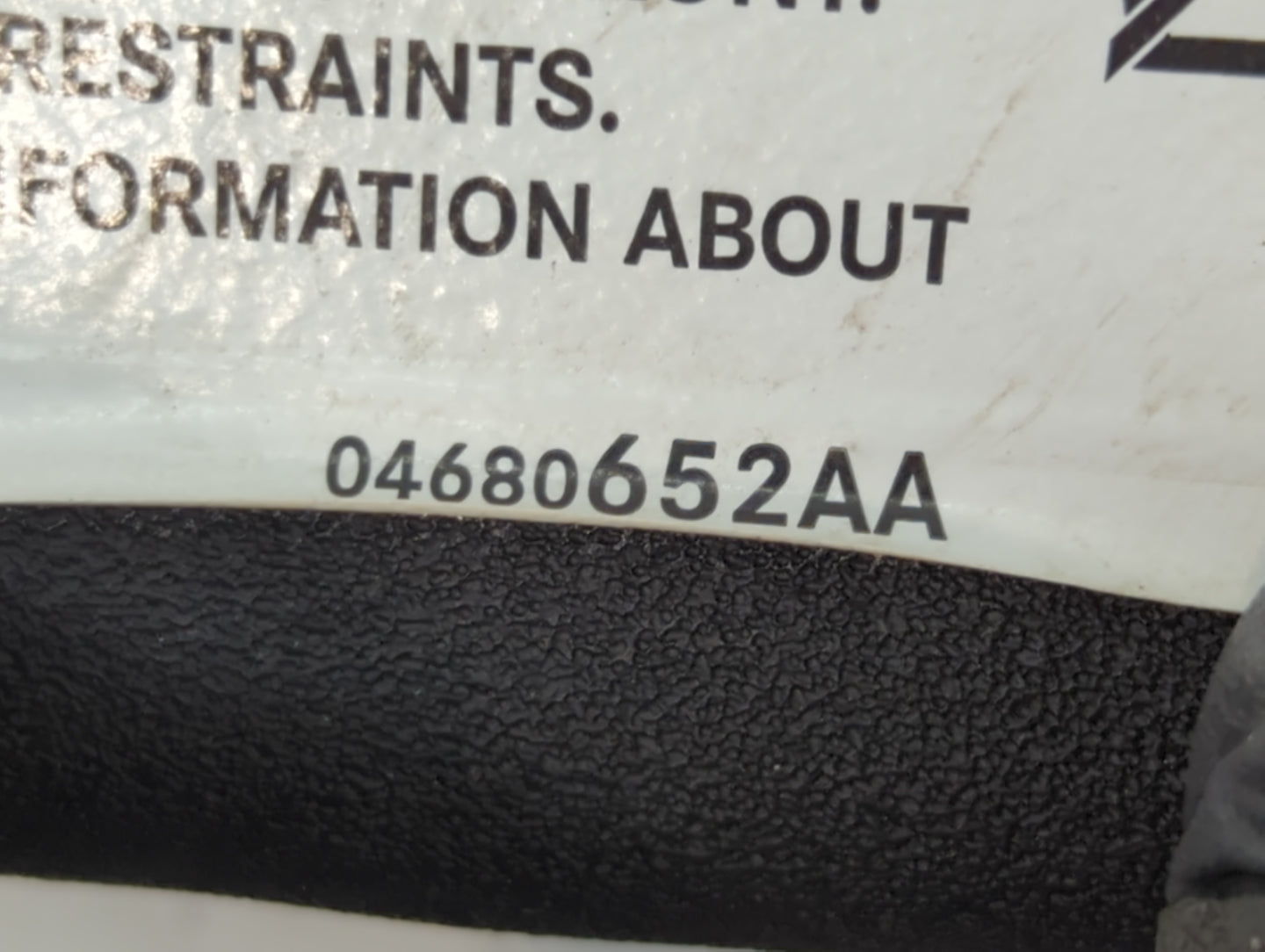 2011 Dodge Journey Sun Visor Shade Replacement Passenger Right Mirror Fits OEM Used Auto Parts - Oemusedautoparts1.com