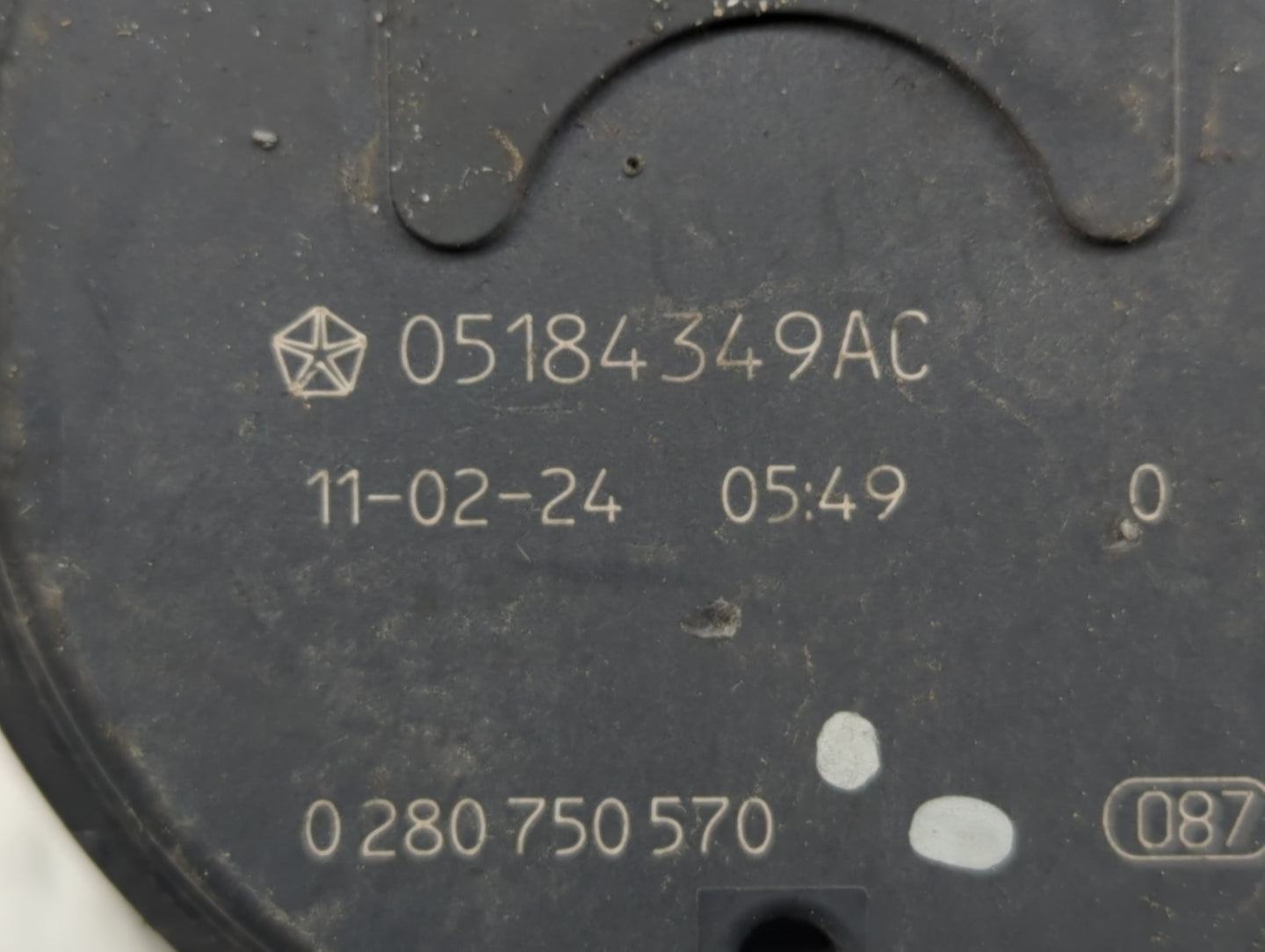 2011-2019 Dodge Journey Throttle Body P/N:05184349AC Fits Fits 2011 2012 2013 2014 2015 2016 2017 2018 2019 2020 2021 2022 O