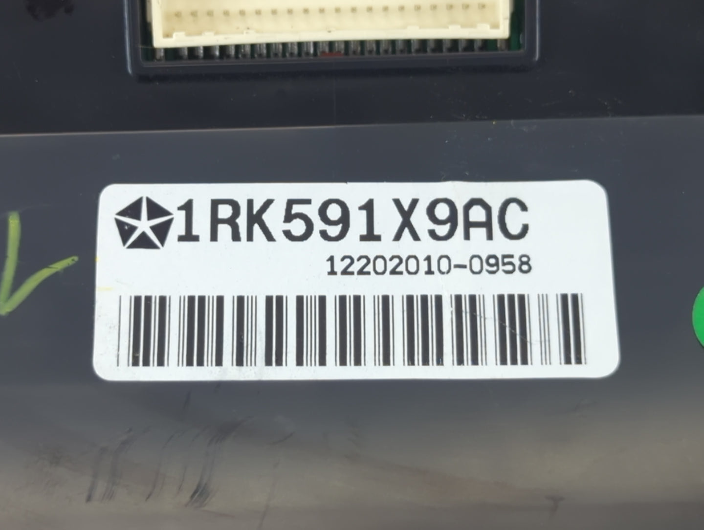 2011 Dodge Journey Climate Control Module Temperature AC/Heater Replacement P/N:12202010-0958 1RK591X9AC Fits OEM Used Auto 
