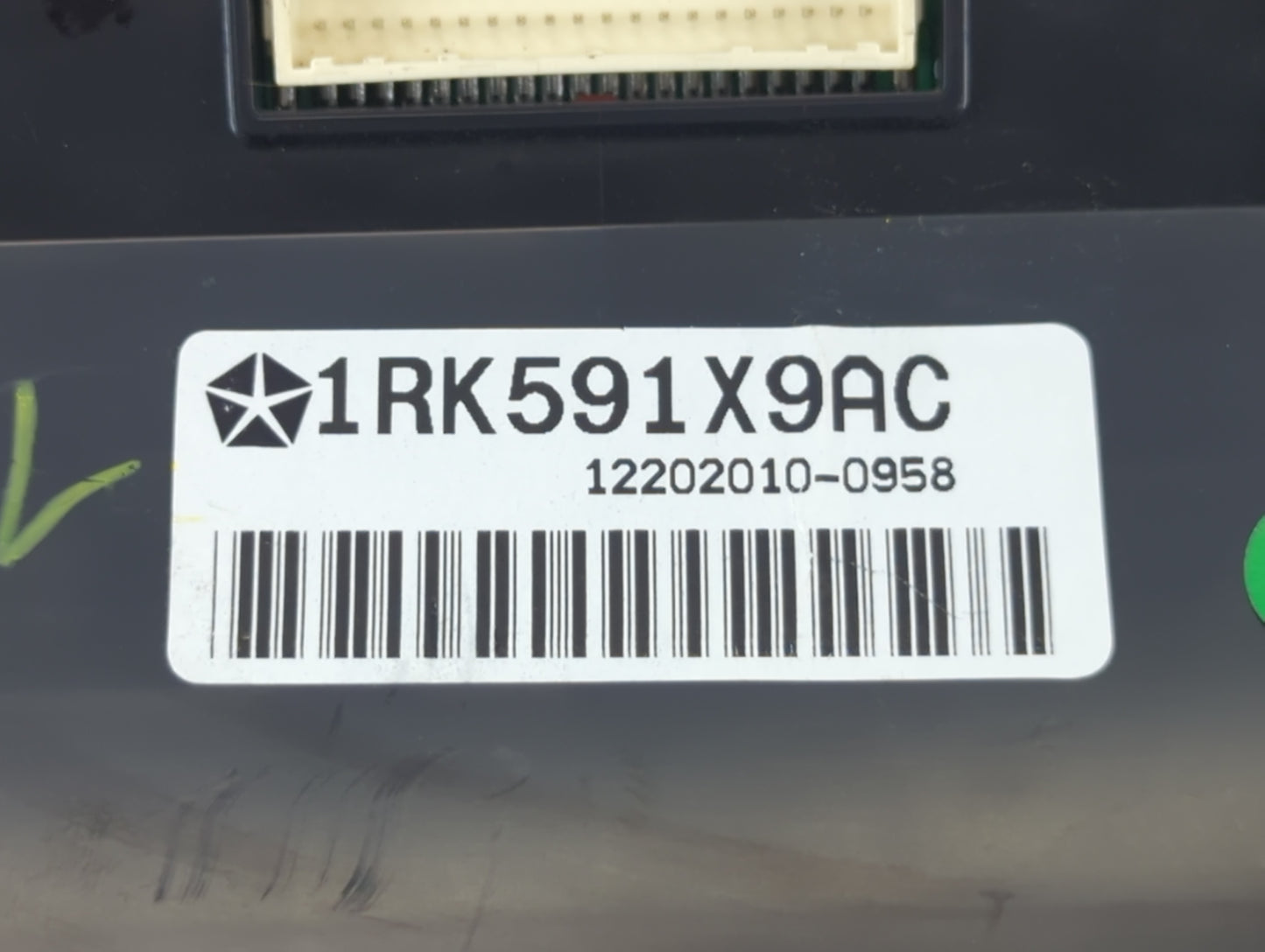 2011 Dodge Journey Climate Control Module Temperature AC/Heater Replacement P/N:12202010-0958 1RK591X9AC Fits OEM Used Auto 