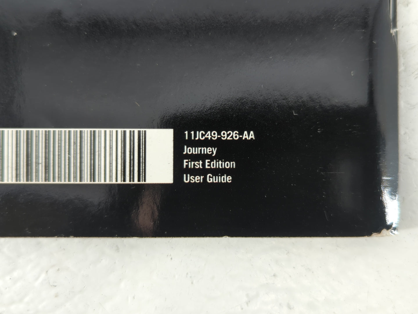 2011 Dodge Journey Owners Manual Book Guide P/N:11JC49-926-AA OEM Used Auto Parts - Oemusedautoparts1.com