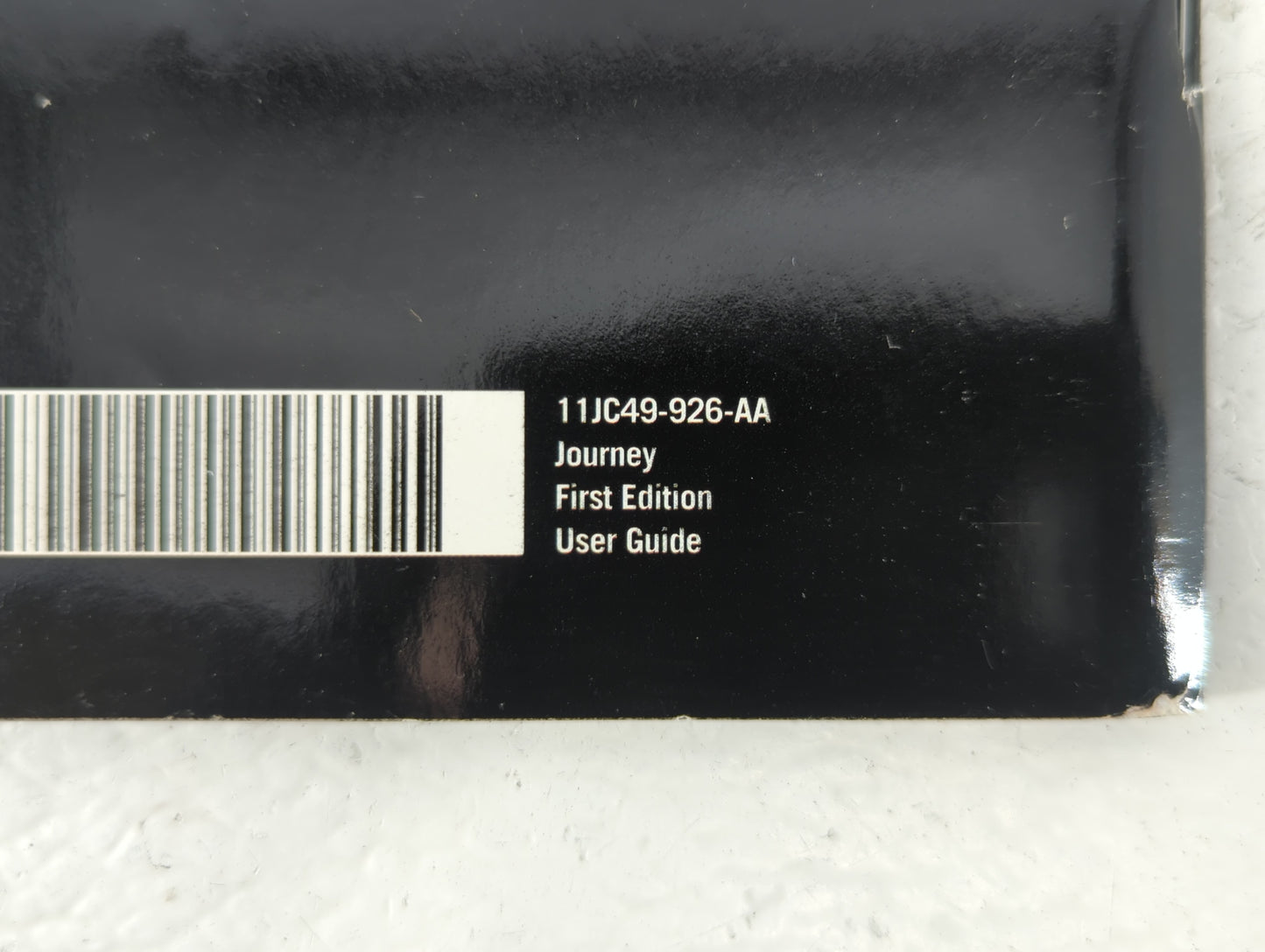 2011 Dodge Journey Owners Manual Book Guide P/N:11JC49-926-AA OEM Used Auto Parts - Oemusedautoparts1.com