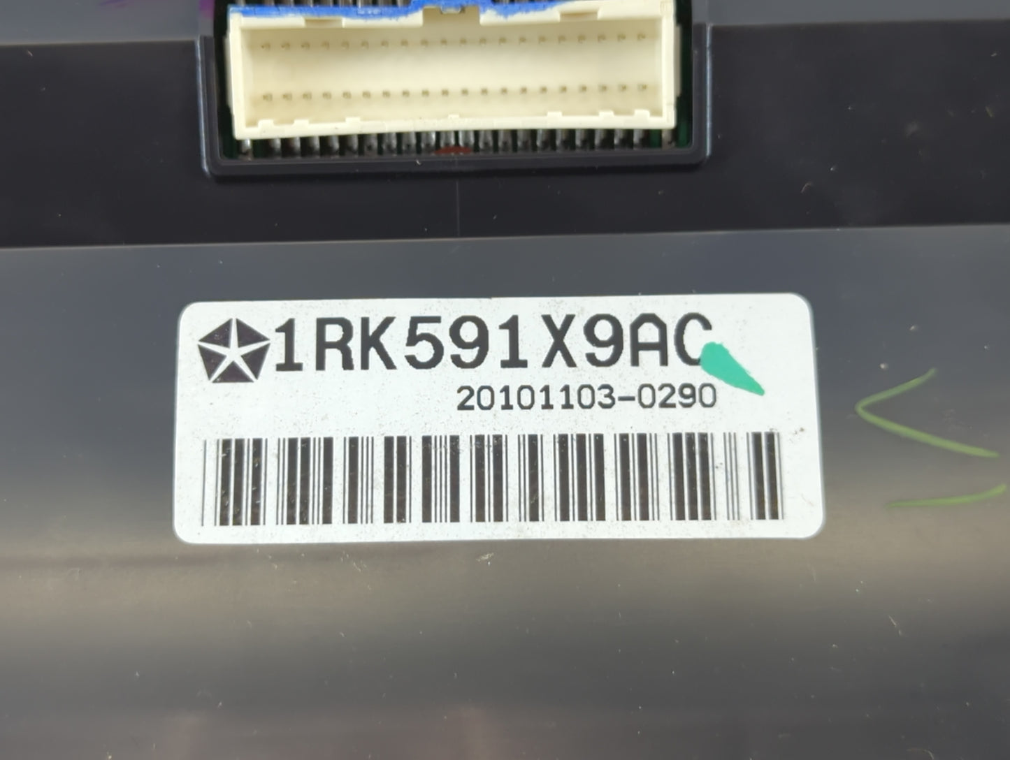 2011 Dodge Journey Climate Control Module Temperature AC/Heater Replacement P/N:20101103-0290 1RK591X9AC Fits OEM Used Auto 