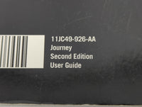 2011 Dodge Journey Owners Manual Book Guide P/N:11JC49-926-AA OEM Used Auto Parts - Oemusedautoparts1.com