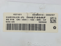 2011 Dodge Journey Instrument Cluster Speedometer Gauges P/N:56046749AF Fits OEM Used Auto Parts - Oemusedautoparts1.com
