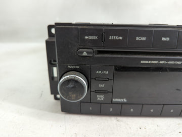 2011 Dodge Nitro Radio AM FM Cd Player Receiver Replacement P/N:P05091164AB Fits Fits 2010 OEM Used Auto Parts