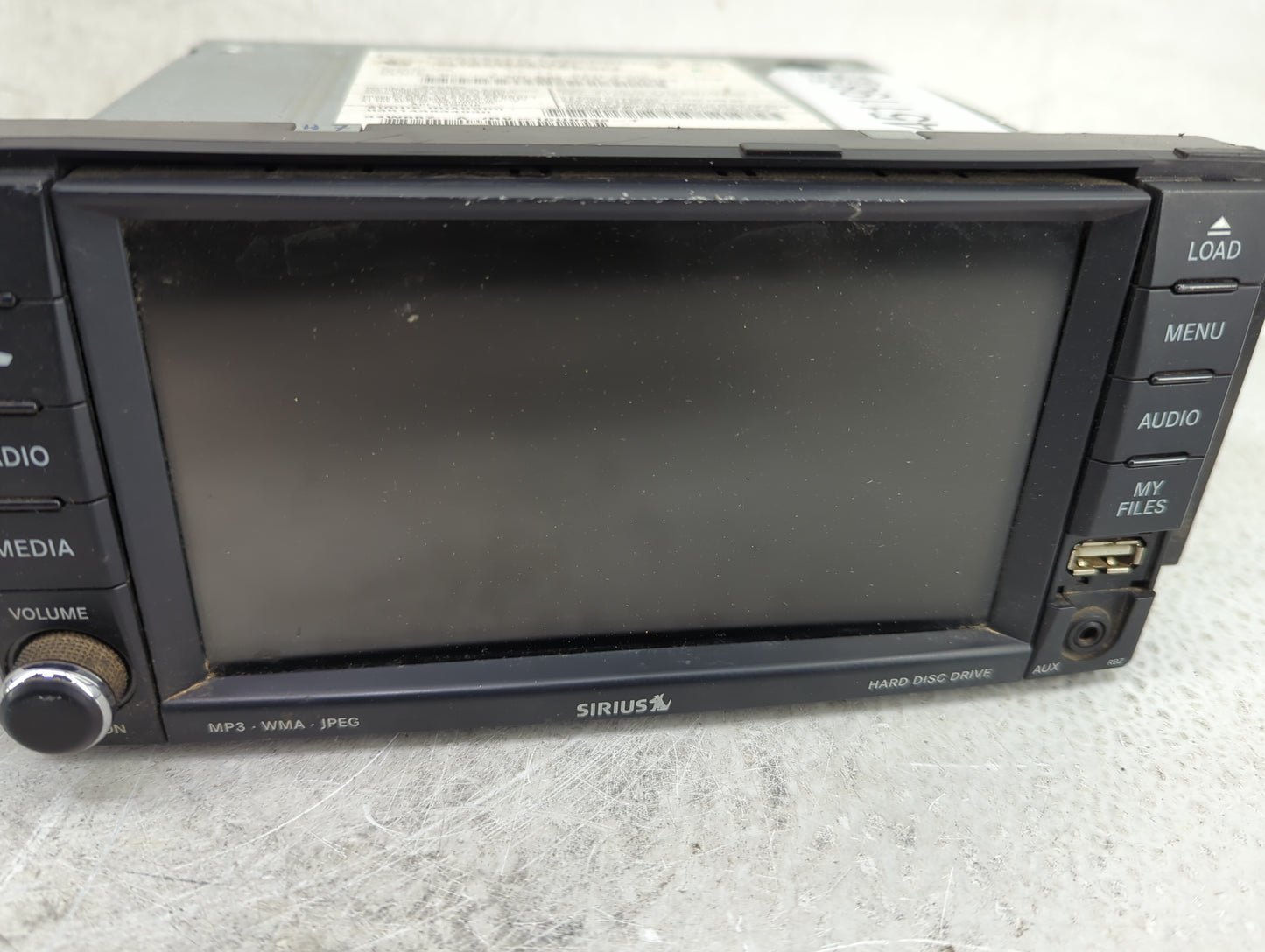 2011 Dodge Nitro Radio AM FM Cd Player Receiver Replacement P/N:P05064678AI Fits Fits 2008 2009 2010 2014 OEM Used Auto Part