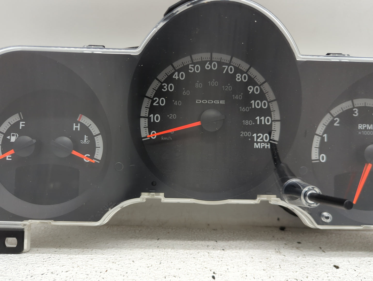 2011 Dodge Nitro Instrument Cluster Speedometer Gauges P/N:05172962AC Miles: Fits OEM Used Auto Parts - Oemusedautoparts1.co