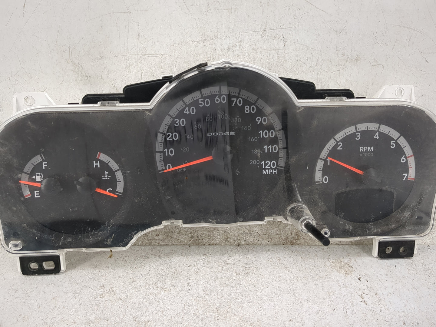 2011 Dodge Nitro Instrument Cluster Speedometer Gauges P/N:05172960AC CR-0037-421-M0-CC Miles: Fits OEM Used Auto Parts - Oe
