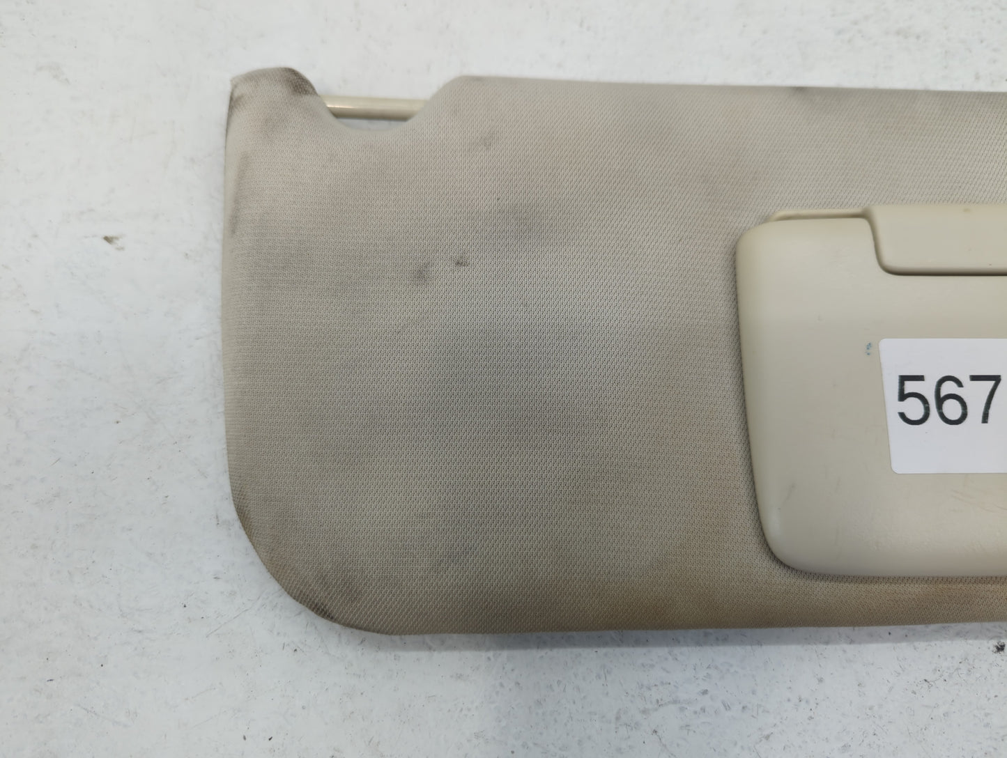 2007-2011 Dodge Nitro Sun Visor Shade Replacement Passenger Right Mirror Fits Fits 2007 2008 2009 2010 2011 OEM Used Auto Pa