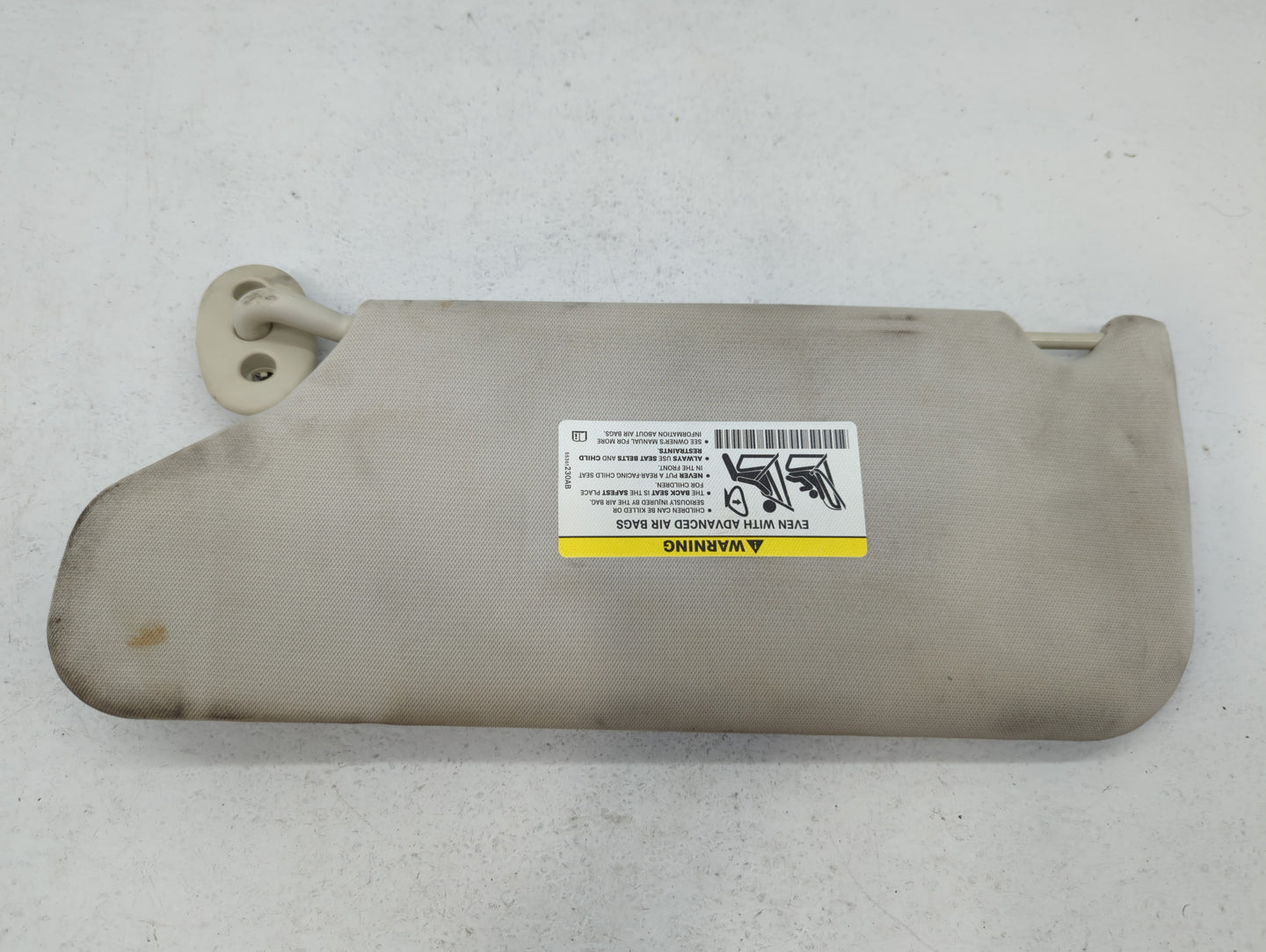 2007-2011 Dodge Nitro Sun Visor Shade Replacement Passenger Right Mirror Fits Fits 2007 2008 2009 2010 2011 OEM Used Auto Pa