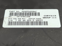 2009-2010 Dodge Ram 1500 Radio AM FM Cd Player Receiver Replacement P/N:P05091228AC Fits Fits 2008 2009 2010 2011 OEM Used A
