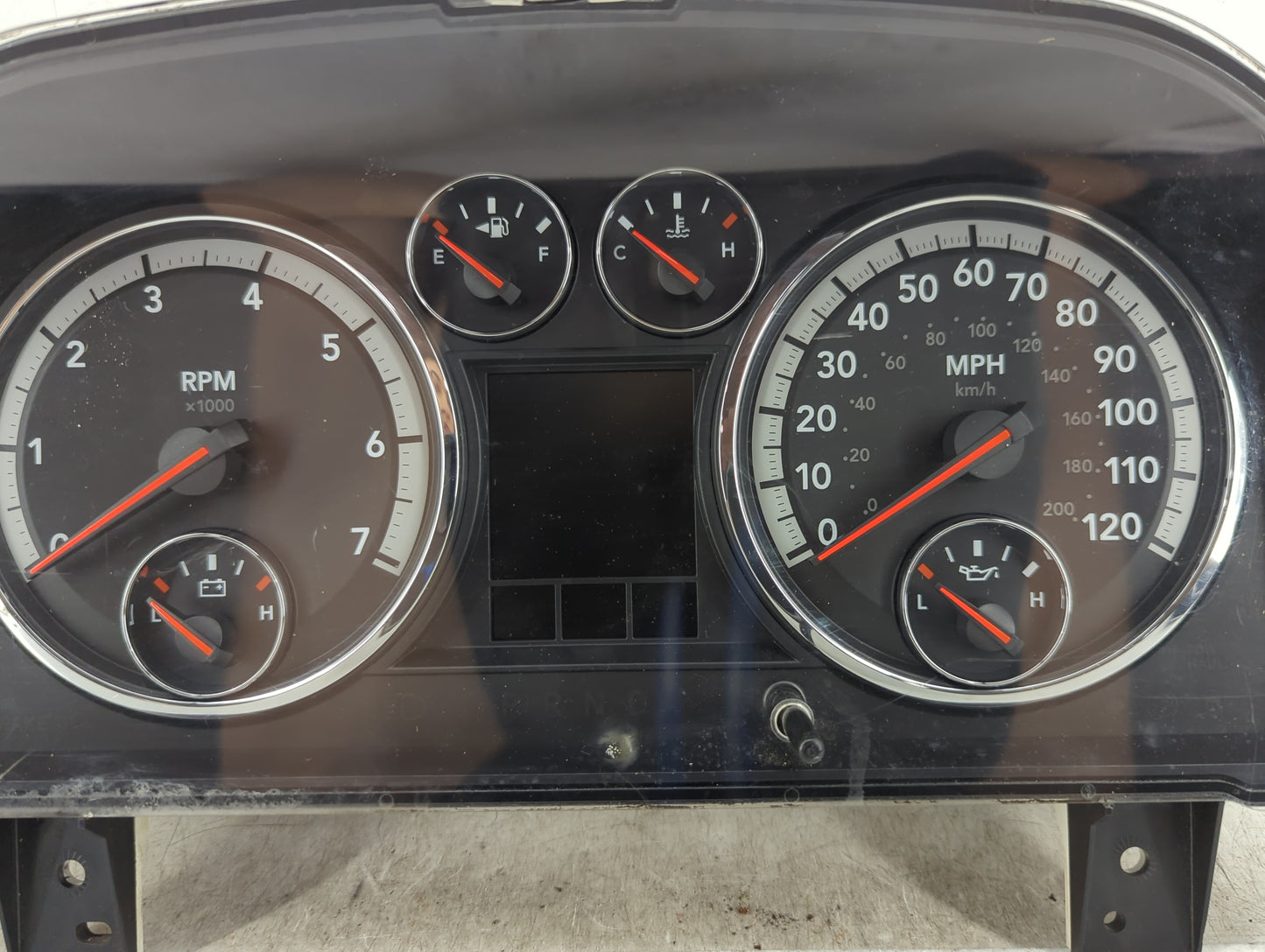 2011 Dodge Ram 1500 Instrument Cluster Speedometer Gauges P/N:P56046301AG TPCQI206078198 Fits OEM Used Auto Parts - Oemuseda