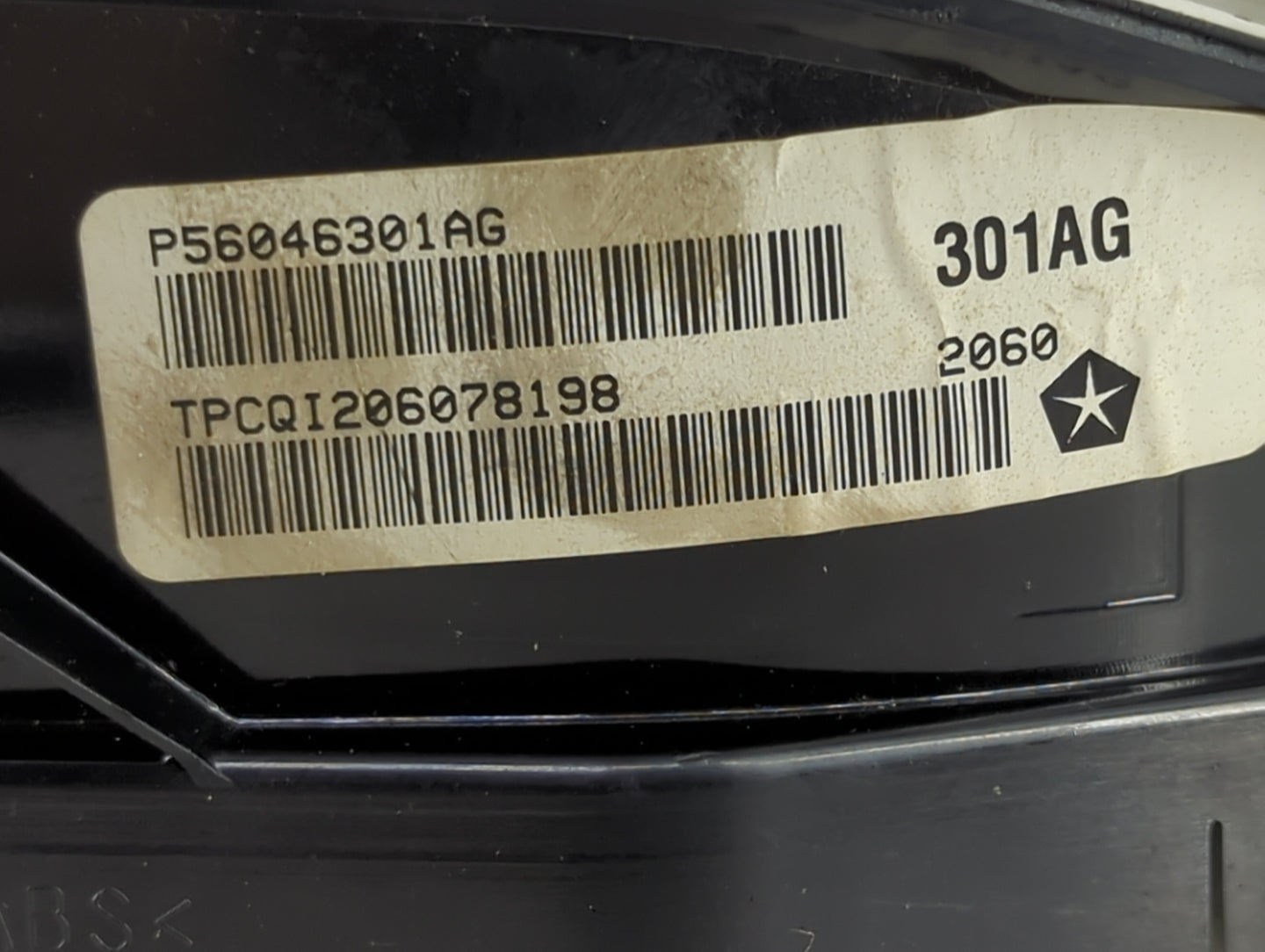2011 Dodge Ram 1500 Instrument Cluster Speedometer Gauges P/N:P56046301AG TPCQI206078198 Fits OEM Used Auto Parts - Oemuseda