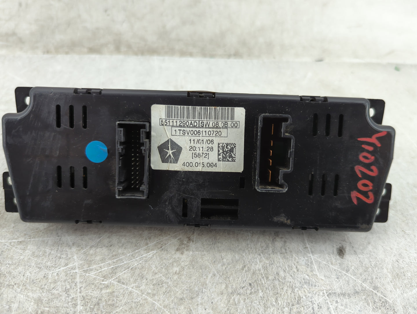 2011 Dodge Ram 1500 Climate Control Module Temperature AC/Heater Replacement P/N:55111290AD Fits Fits 2012 OEM Used Auto Par