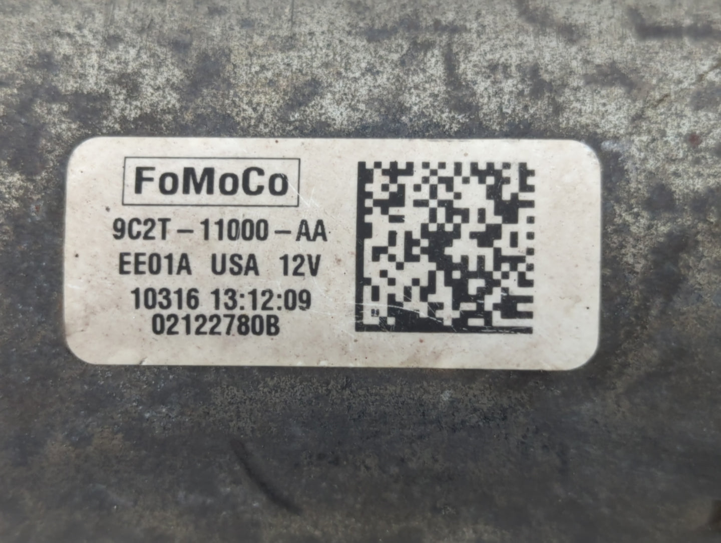 2009-2011 Ford Crown Victoria Car Starter Motor Solenoid OEM P/N:9C2T-11000-AA Fits OEM Used Auto Parts - Oemusedautoparts1.