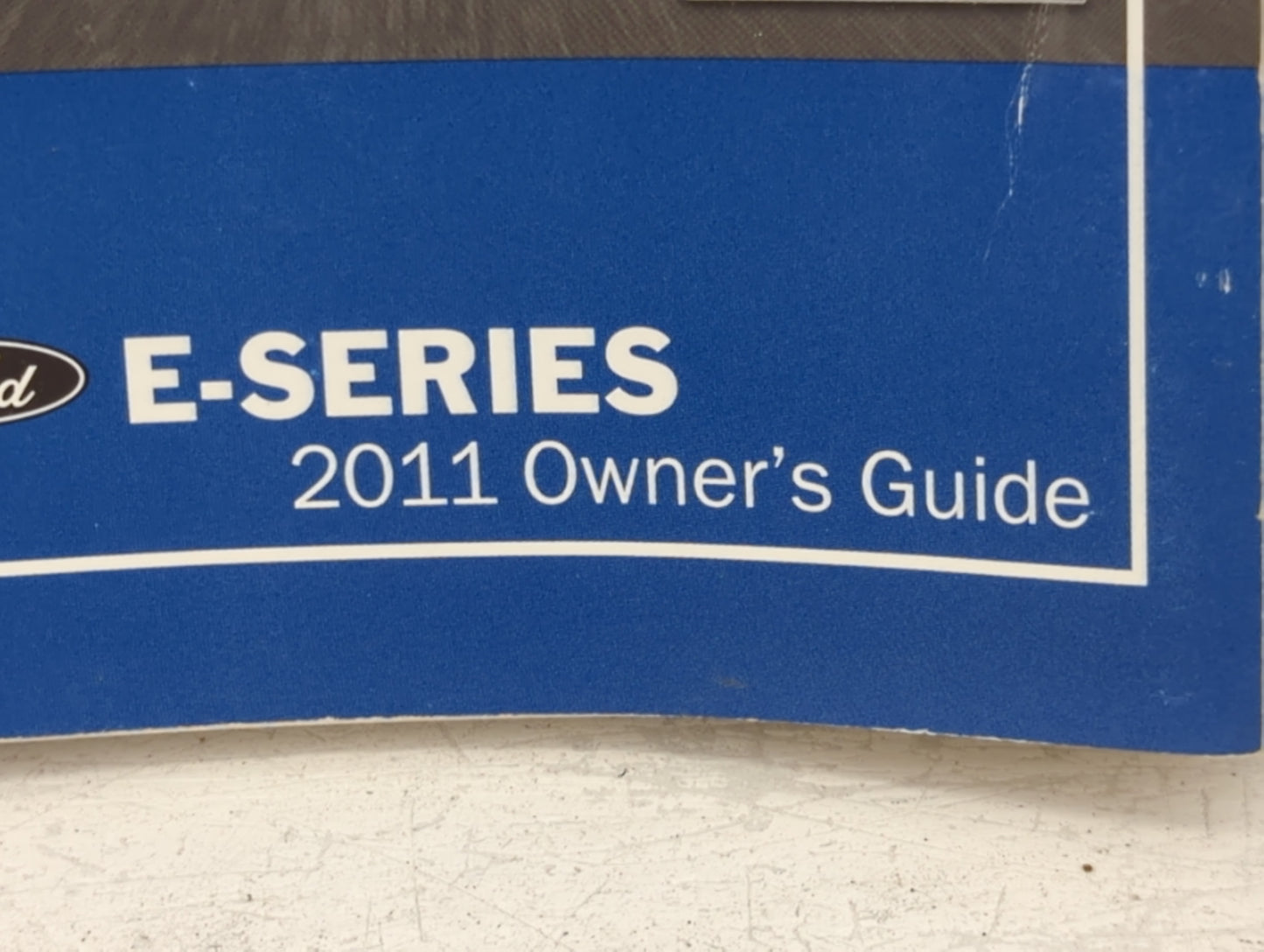 2011 Ford E-350 Super Duty Owners Manual Book Guide OEM Used Auto Parts - Oemusedautoparts1.com