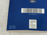 2011 Ford E-350 Super Duty Owners Manual Book Guide OEM Used Auto Parts - Oemusedautoparts1.com