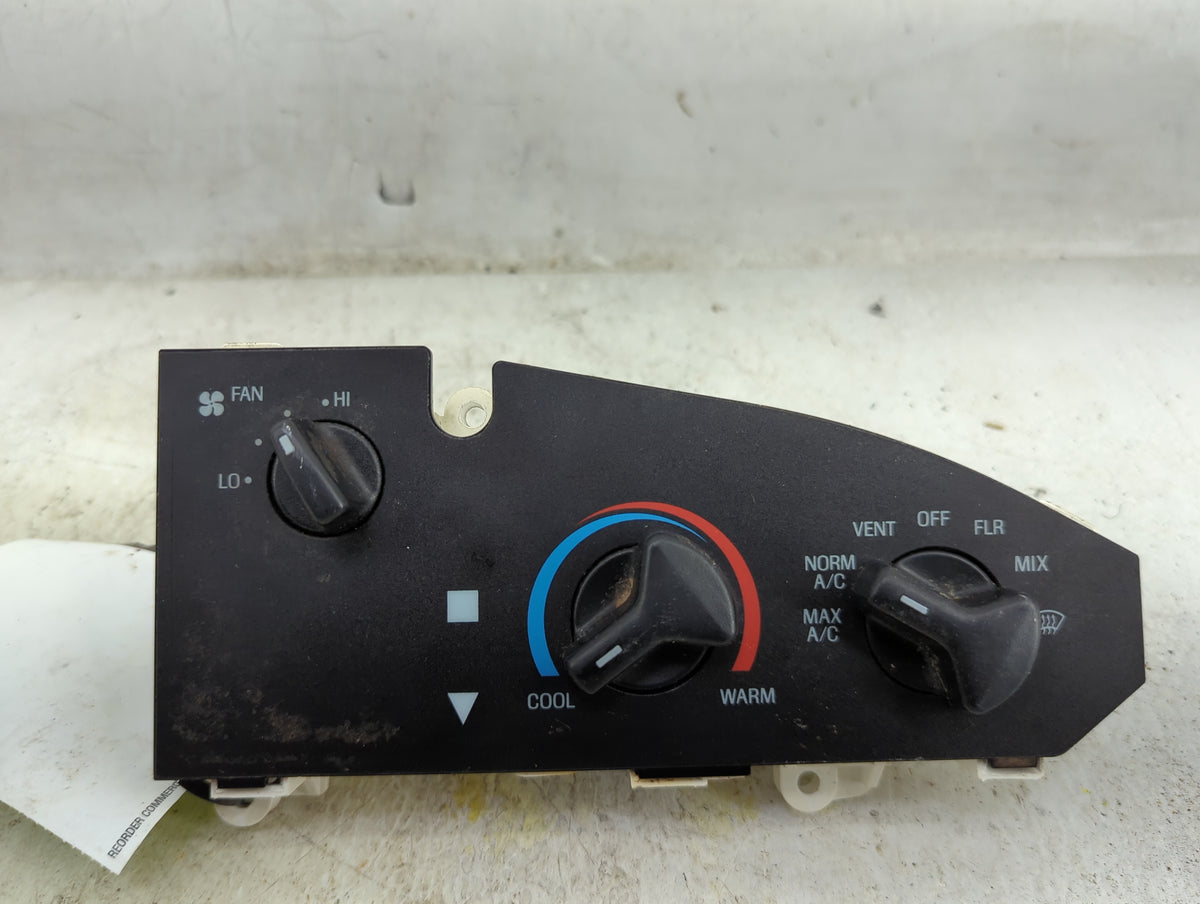 2005-2019 Ford E-350 Super Duty Climate Control Module Temperature AC/Heater Replacement Fits OEM Used Auto Parts - Oemuseda