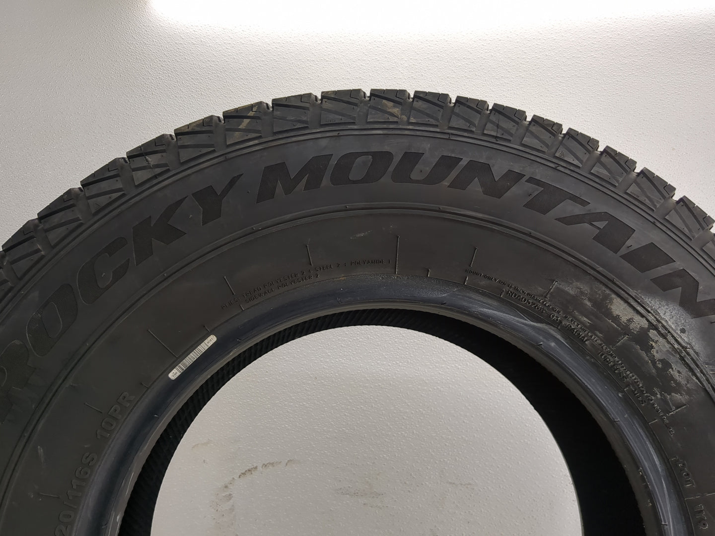 Used Tire LT245/75R16 ROCKY MOUNTAIN ALL SEASON H/T 116S - Tread Depth 9/32 - Oemusedautoparts1.com