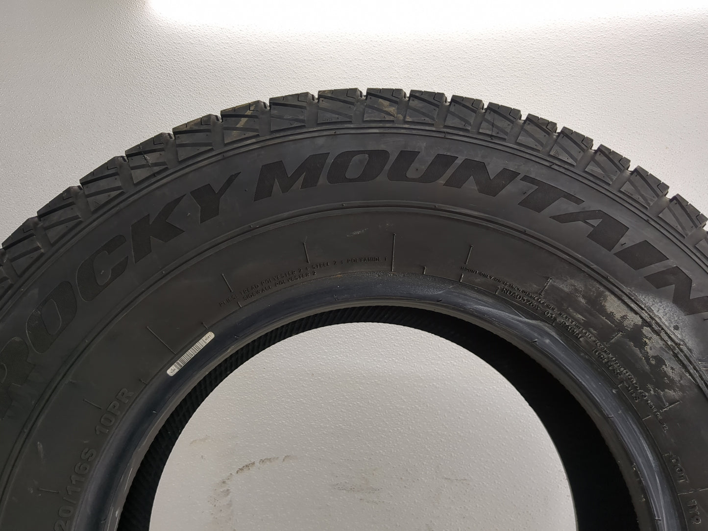 Used Tire LT245/75R16 ROCKY MOUNTAIN ALL SEASON H/T 116S - Tread Depth 9/32 - Oemusedautoparts1.com