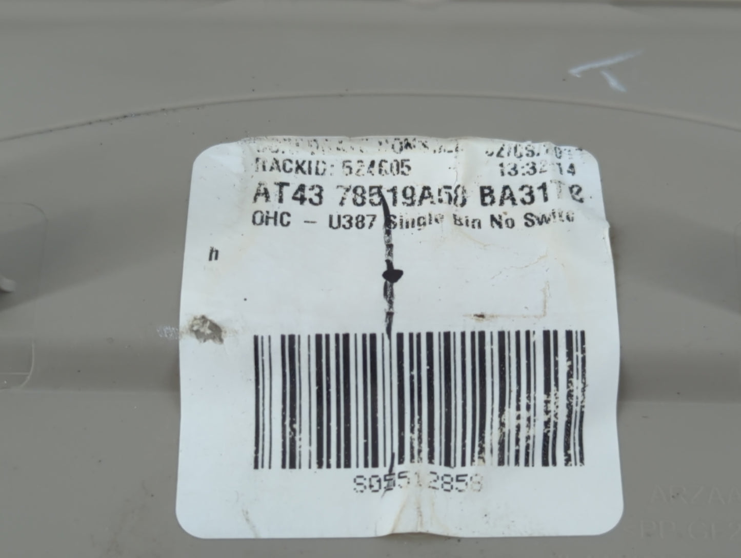 2009-2014 Ford Edge Overhead Roof Console 1012004 - Oemusedautoparts1.com