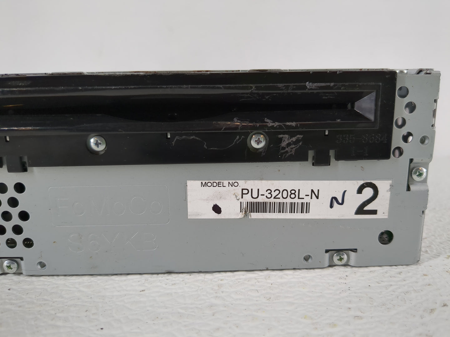 2011 Ford Edge Radio AM FM Cd Player Receiver Replacement Fits OEM Used Auto Parts - Oemusedautoparts1.com