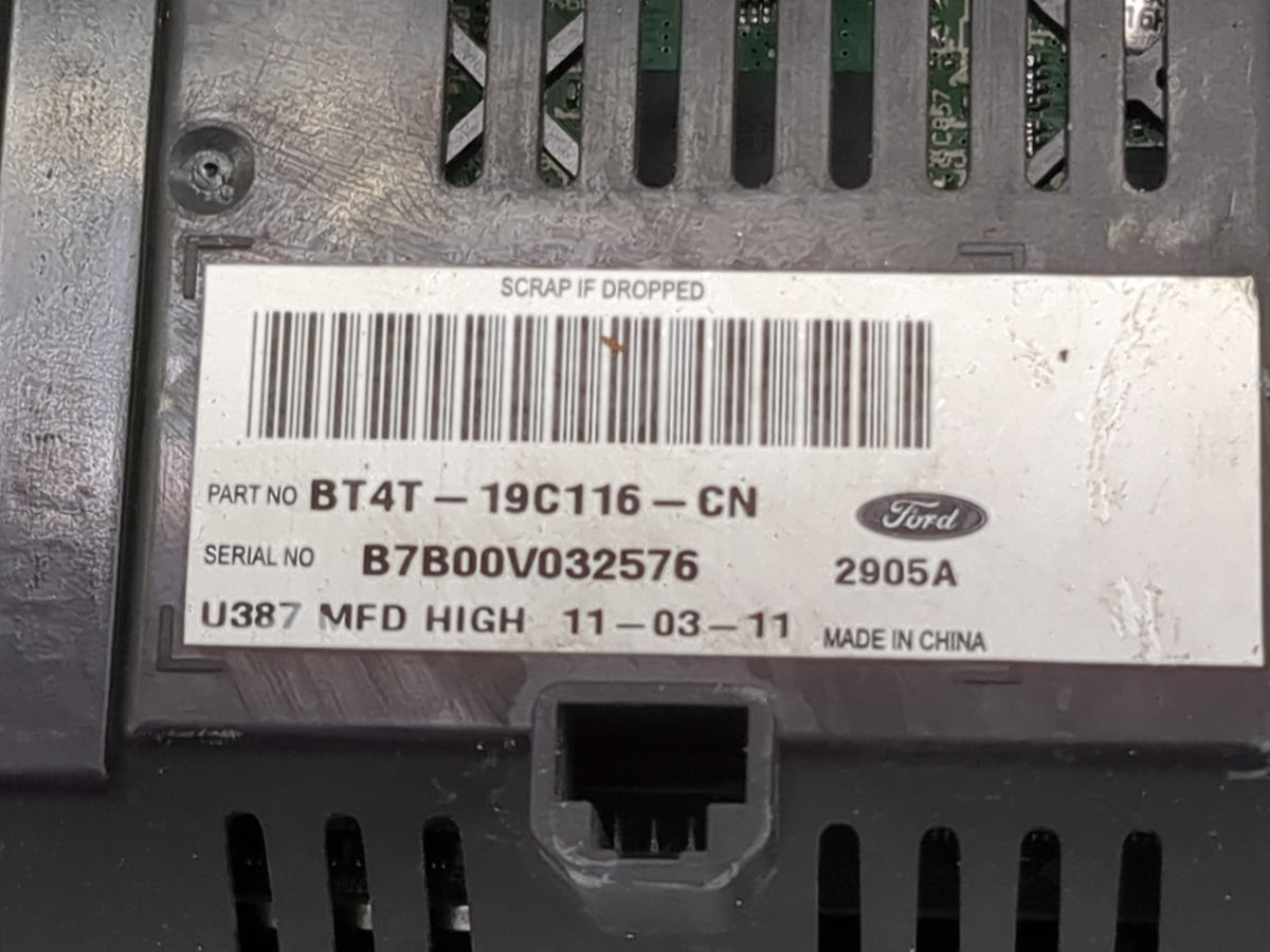 2011-2011 Ford Edge Information Radio Display Screen - Oemusedautoparts1.com