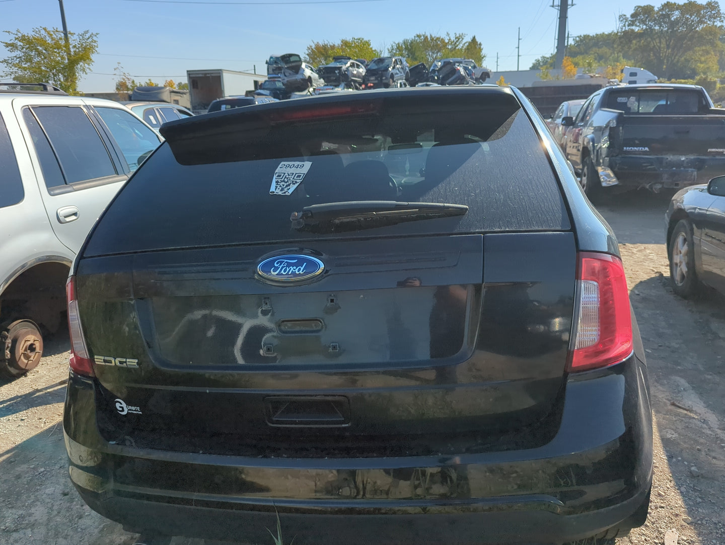 2011-2014 Ford Edge Trunk/decklid/hatch/tailgate Oem - Oemusedautoparts1.com