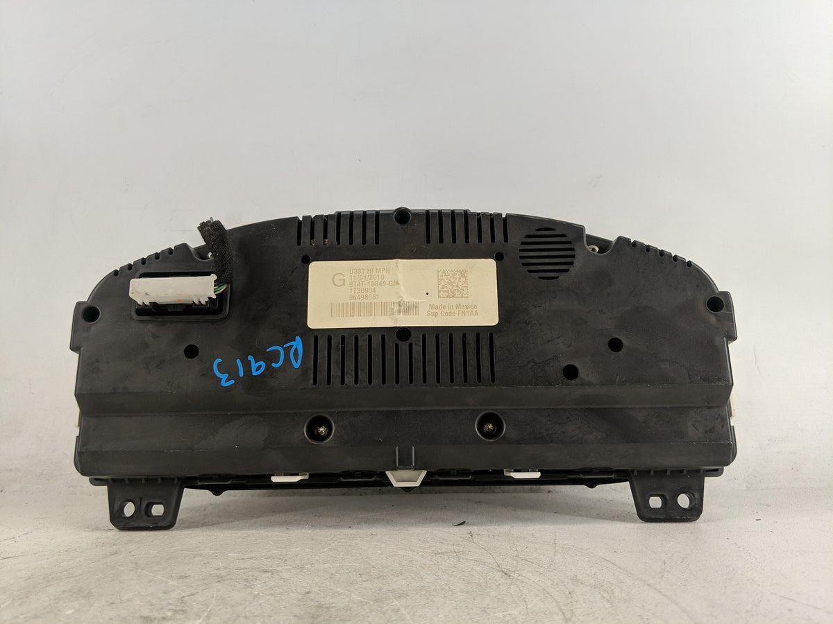 2011 Ford Edge Instrument Cluster Speedometer Gauges P/N:BT4T-10849-GM Miles: Fits OEM Used Auto Parts - Oemusedautoparts1.c