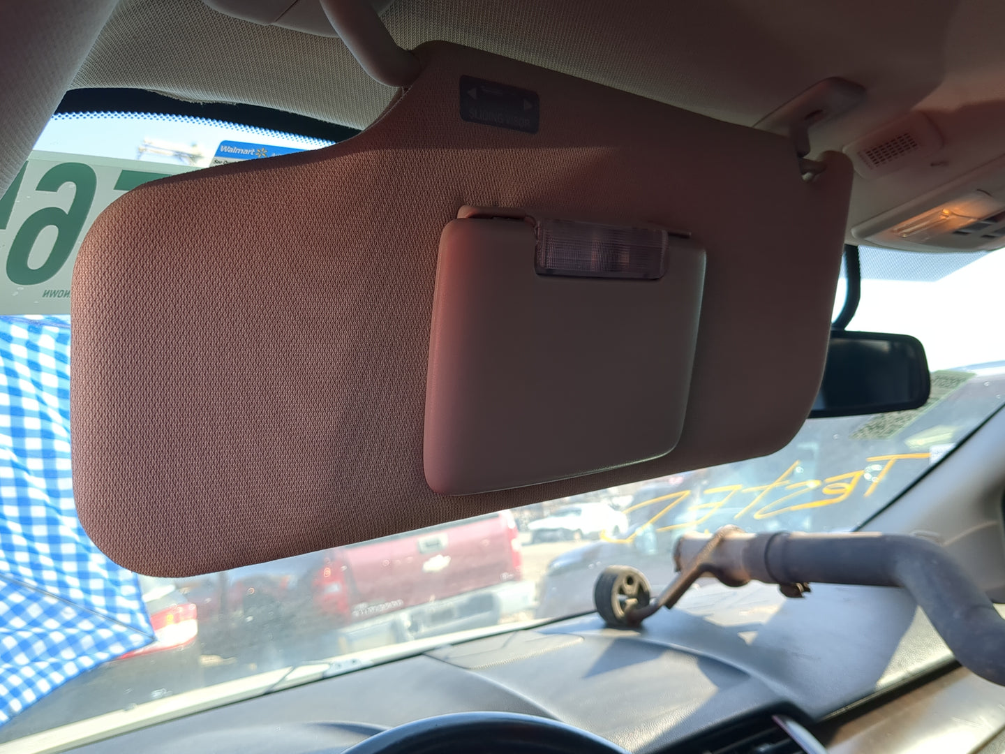 2011-2014 Ford Edge Sun Visor Shade Replacement Driver Left Mirror Fits Fits 2011 2012 2013 2014 OEM Used Auto Parts - Oemus