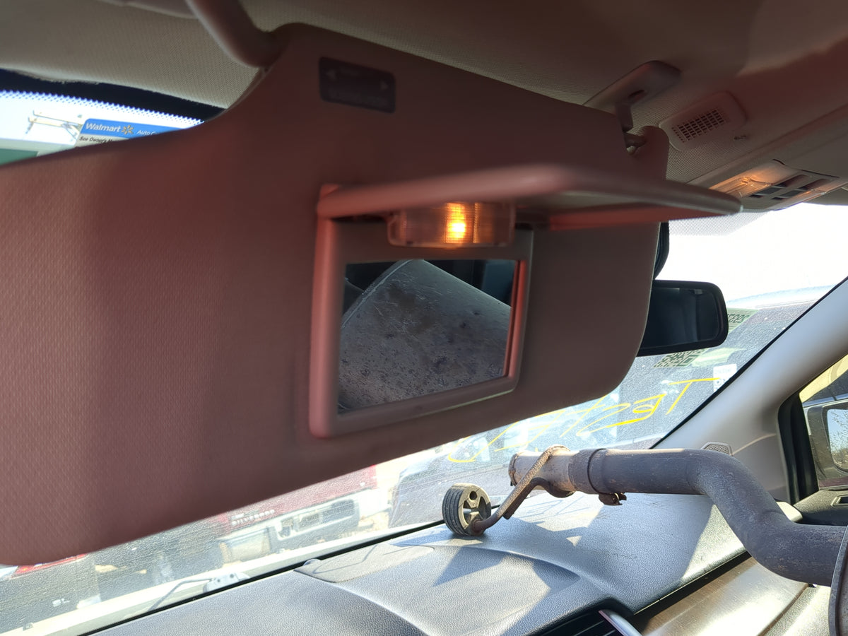 2011-2014 Ford Edge Sun Visor Shade Replacement Driver Left Mirror Fits Fits 2011 2012 2013 2014 OEM Used Auto Parts - Oemus