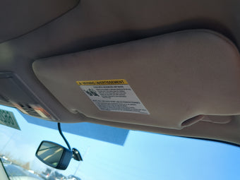 compare product 2011-2014 Ford Edge Sun Visor Shade Replacement Passenger Right Mirror Fits Fits 2011 2012 2013 2014 2015 OEM Used Auto Parts