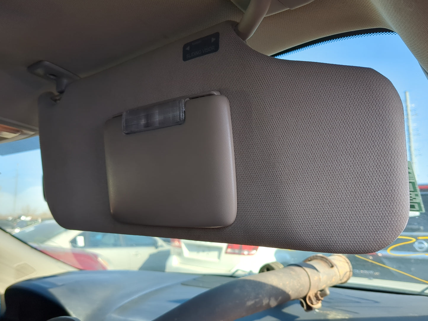 2011-2014 Ford Edge Sun Visor Shade Replacement Passenger Right Mirror Fits Fits 2011 2012 2013 2014 2015 OEM Used Auto Part