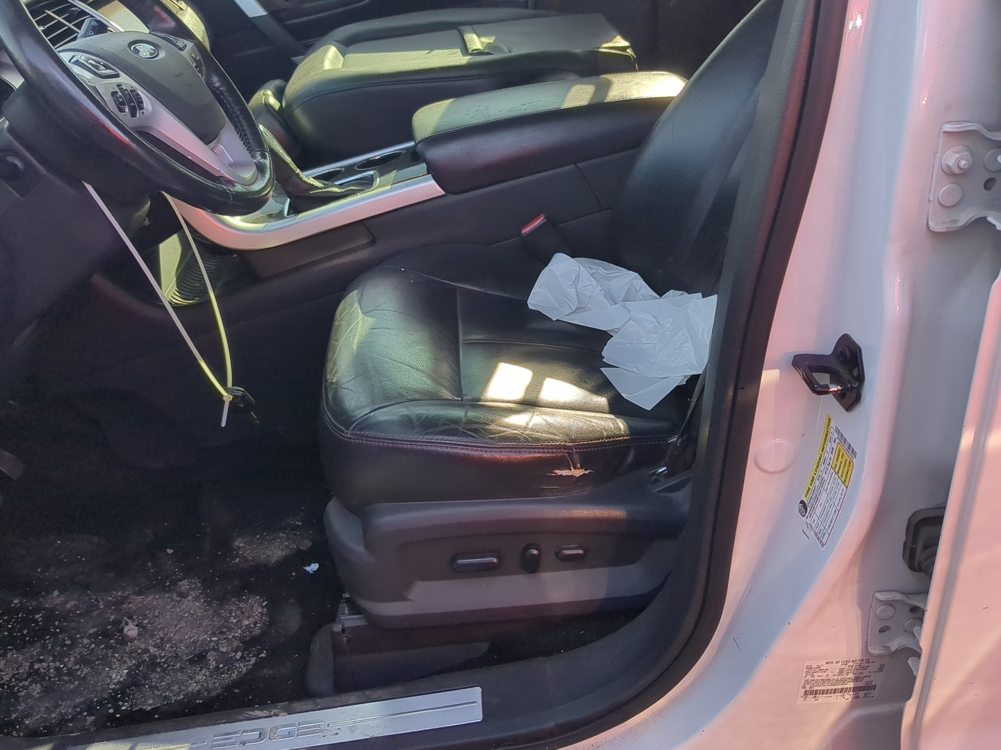 2011-2012 Ford Edge Driver Front Seat Oem - Oemusedautoparts1.com