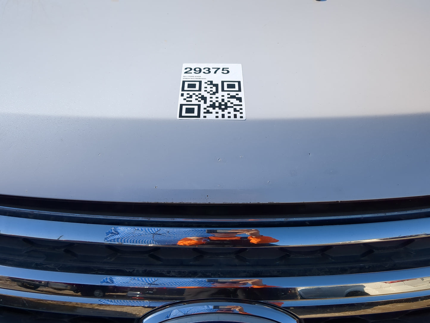 2011-2014 Ford Edge Hood Oem 1237869 - Oemusedautoparts1.com