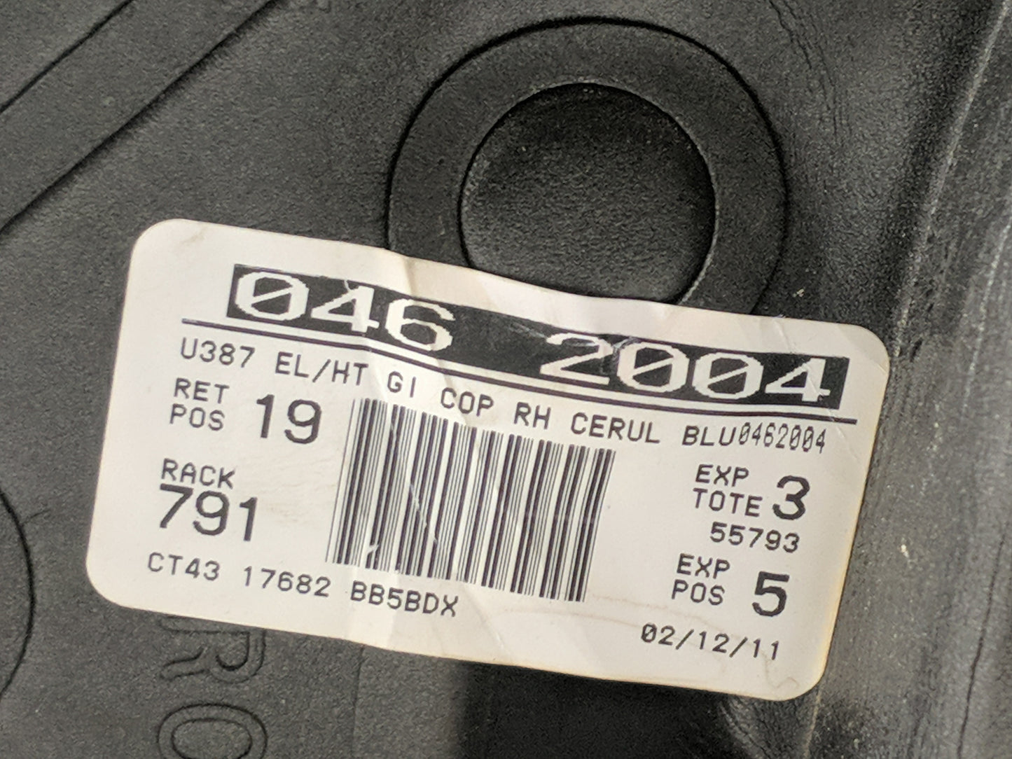 2011-2014 Ford Edge Side Mirror Replacement Passenger Right View Door Mirror Fits Fits 2011 2012 2013 2014 OEM Used Auto Par