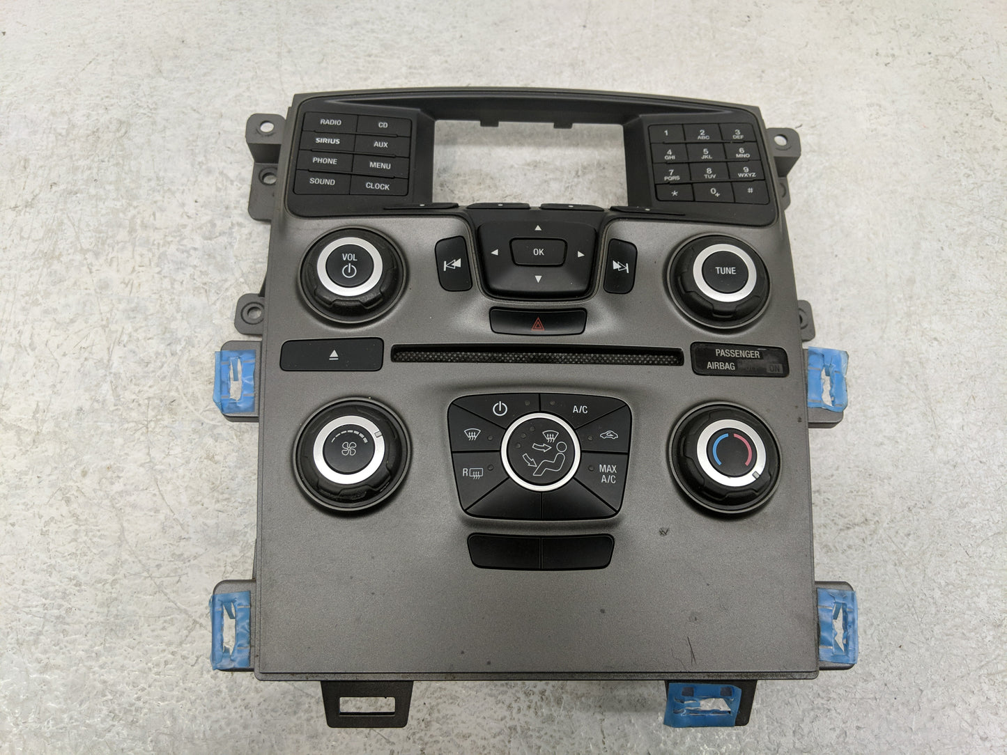 2011 Ford Edge Radio AM FM Cd Player Receiver Replacement P/N:BT4T-18A802-AH Fits OEM Used Auto Parts - Oemusedautoparts1.co