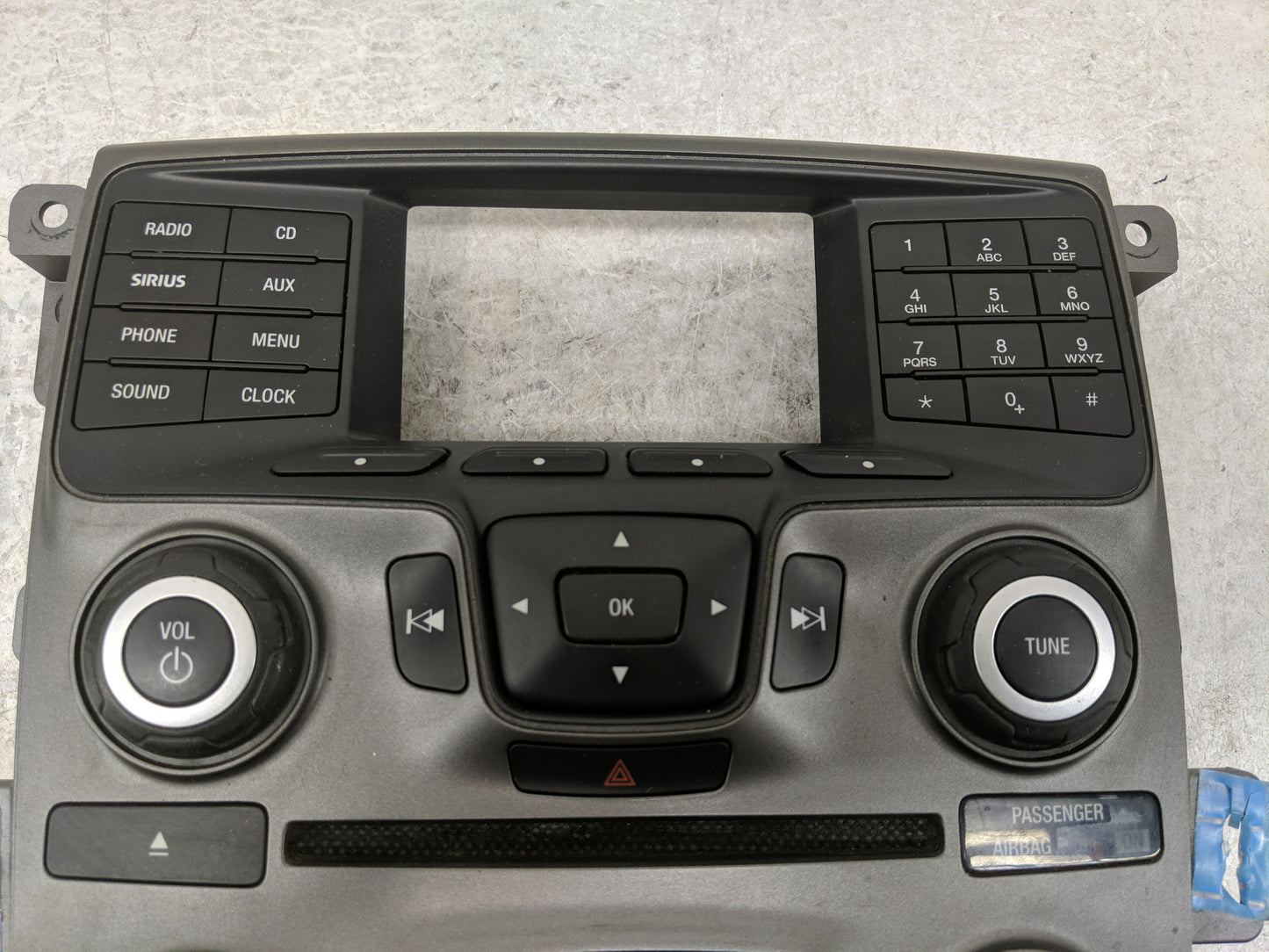 2011 Ford Edge Radio AM FM Cd Player Receiver Replacement P/N:BT4T-18A802-AH Fits OEM Used Auto Parts - Oemusedautoparts1.co