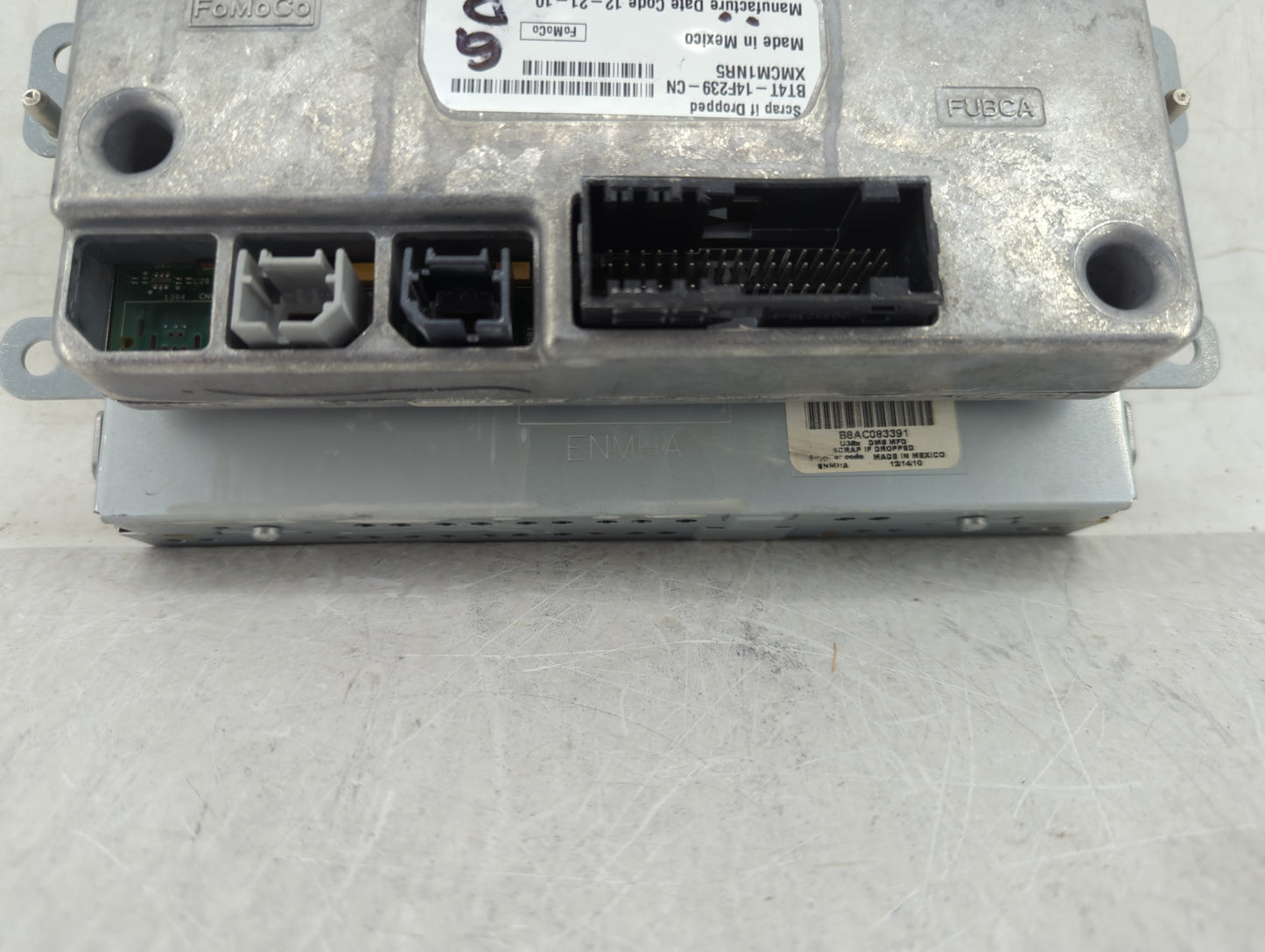 2011 Ford Edge Radio AM FM Cd Player Receiver Replacement P/N:BT4T-14F239-CN Fits OEM Used Auto Parts - Oemusedautoparts1.co